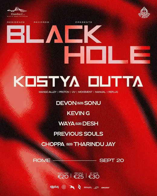 Flyer for Black Hole