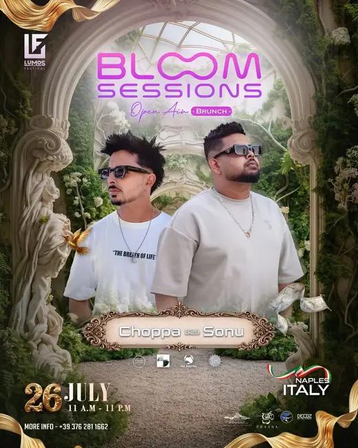 Flyer for Bloom Sessions