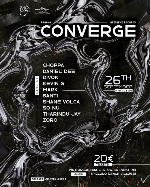 Flyer for Converge