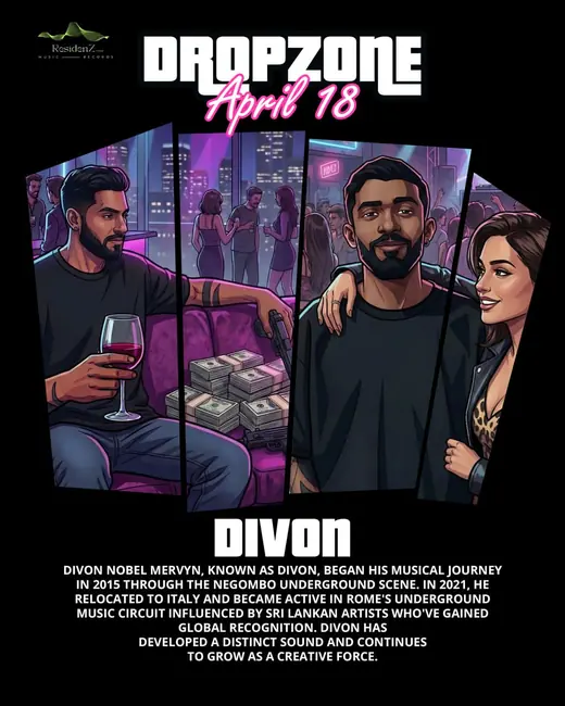 Flyer for Dropzone · Divon