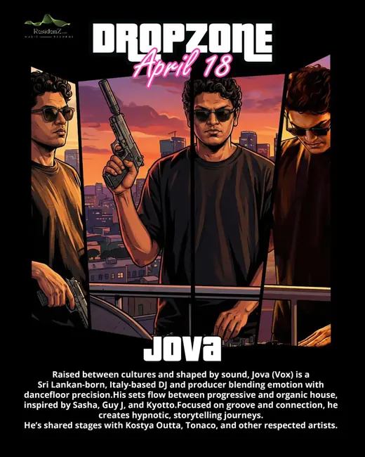 Flyer for Dropzone · Jova