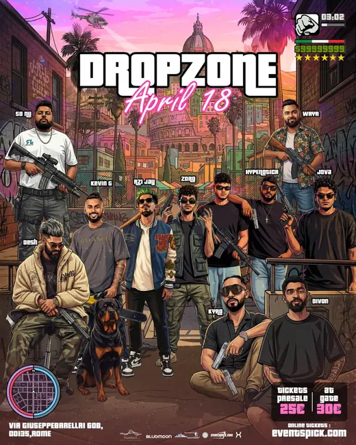 Flyer for Dropzone